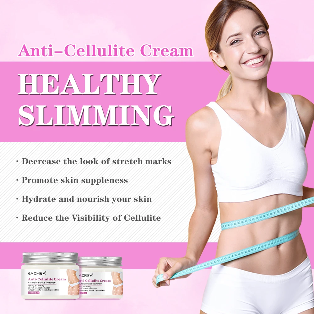 Private Label Organic Anti-Cellulite Body Massaging Slimming Cream Shaping Sweat Fat Burning Slimming Body Anti Cellulite Cream