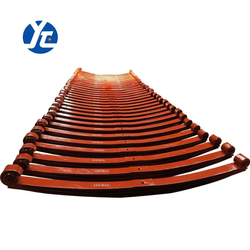 The new leaf spring with high quality is suitable for volvo trucks.