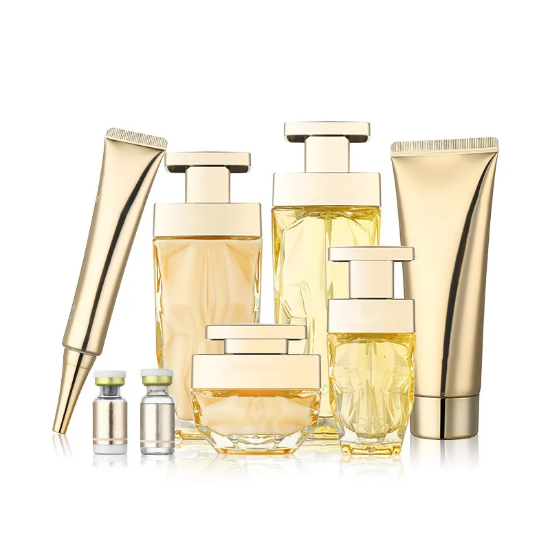 Factory wholesale OEM Anti wrinkle firming skincare product set for whitening and brightening