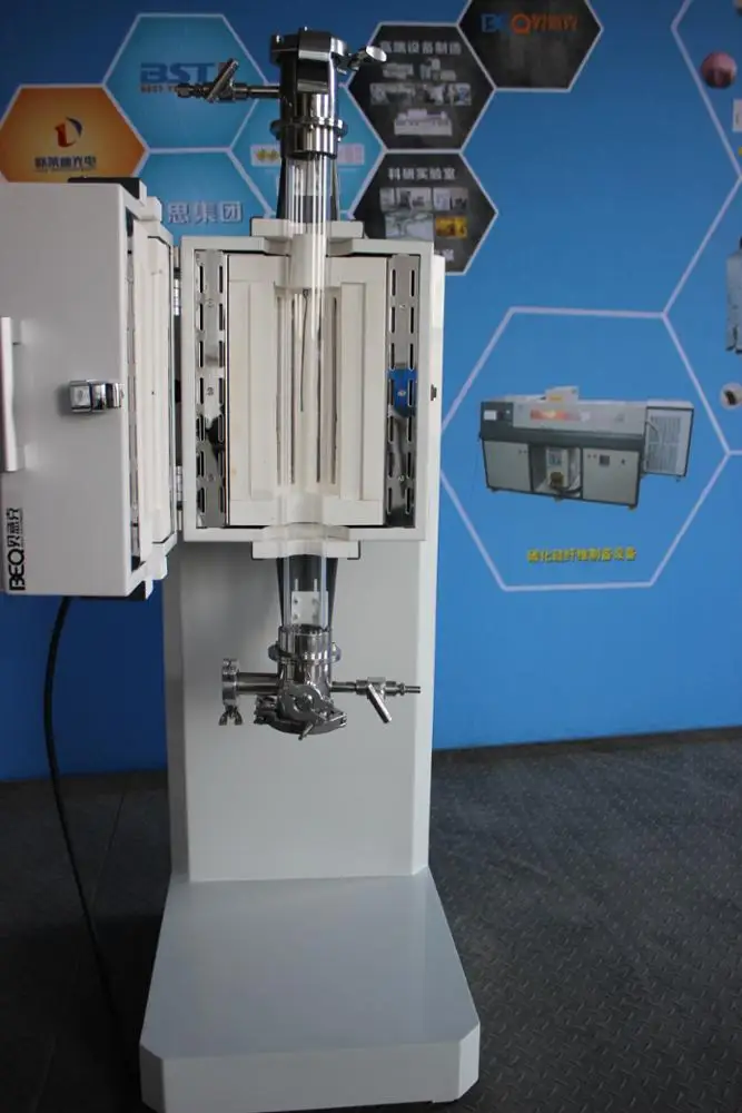 
Good price of vacuum tube furnace 1200 degree vertical vacuum heat treatment furnace 