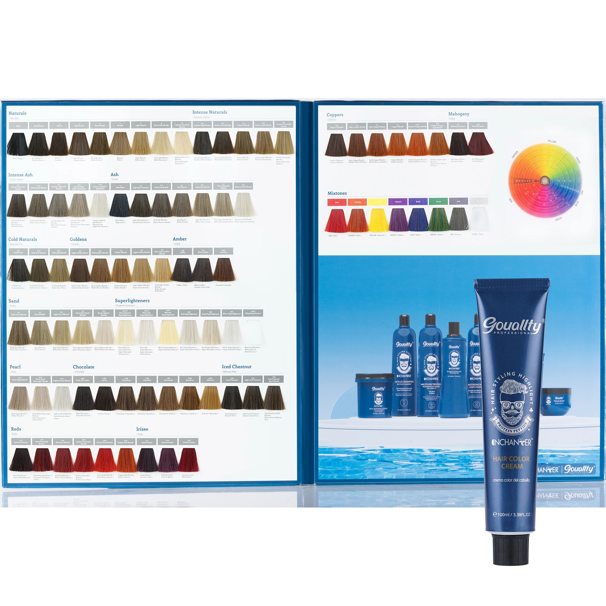 Permnanet Hair Dye Color Cream For Professional Salon