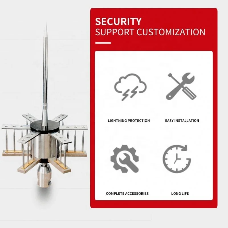 China suppliers wholesale CE Certificate lightning arrester lightning protection