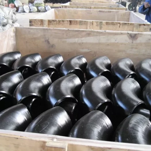 Seamless Carbon Steel A234 WPB 1-1/2' Pipe Fittings for Connect SCH80 90 Degree Elbow