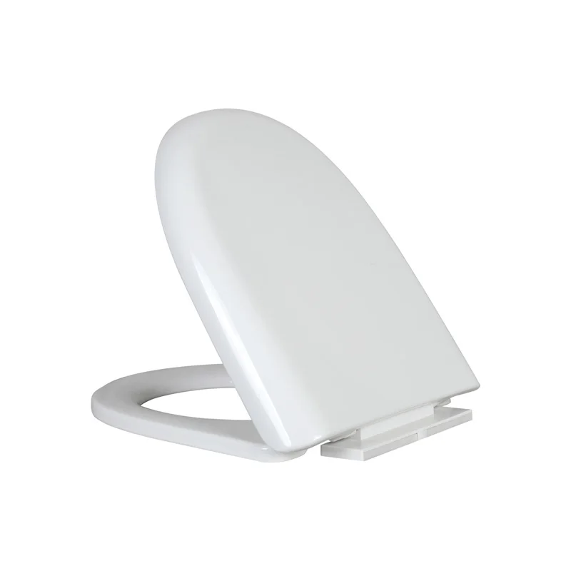 Wholesale good quality U shape slow down bathroom toilet seat cover plastic KJ-887A PP toilet accessories  toilet lid