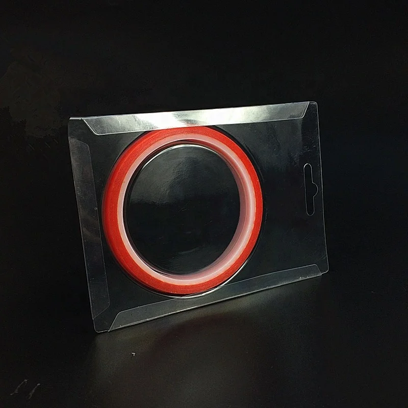 Clear Custom Disposable PVC PET Edgefold Slide Plastic Blister Card Packaging