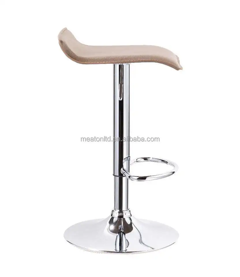 Modern Kitchen Breakfast Faux Leather Bar Stools With PVC Leather CL - 1310