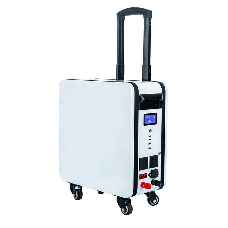 CHASUN солнечный генератор Lifepo4 литий-ионный аккумулятор Power Bank 2Kwh Ac выход 2000 Вт портативная электростанция с солнечной панелью