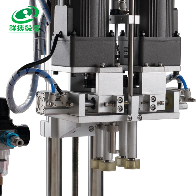 
Semi Automatic Plastic Bottle Screw Lid Tightening Machine for Lid Locking Capping 