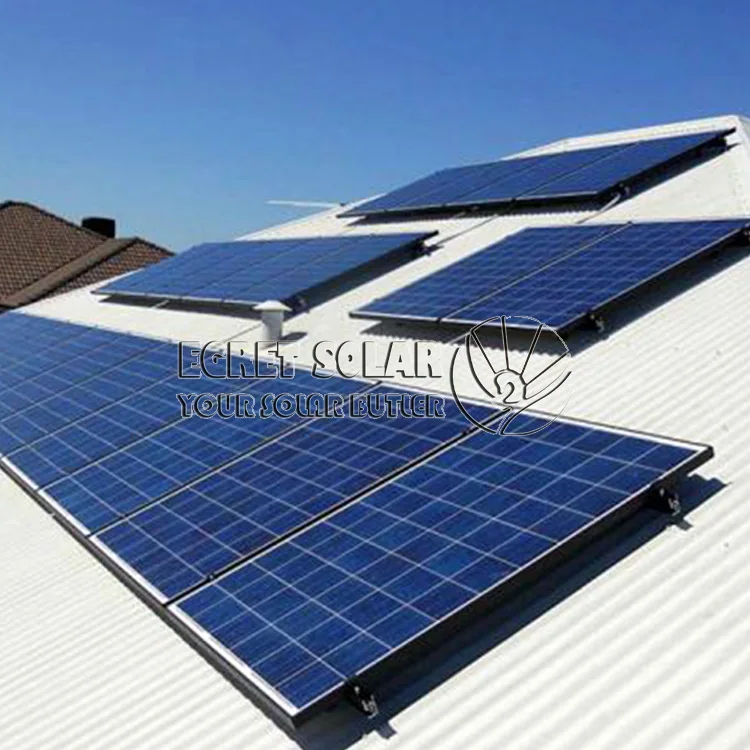 Egret Aluminium Roof Hook Bracket System Solar Mounting Clamps for Mental Roof Easy-to-Install Durable and Weatherproof