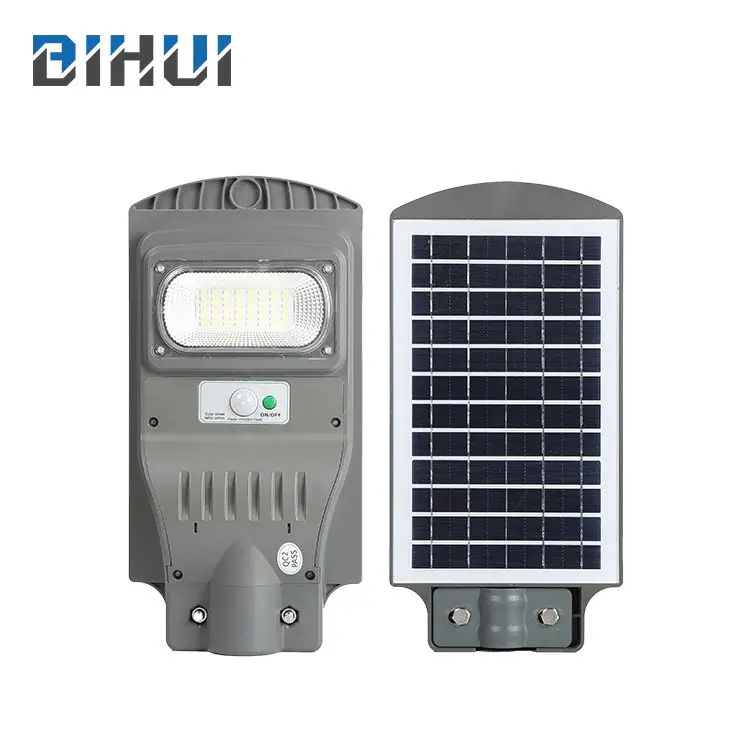 Ip65 waterproof Outdoor 20w 40w 90w 60w 120w All In One Integrated Led Solar Street Lamp
