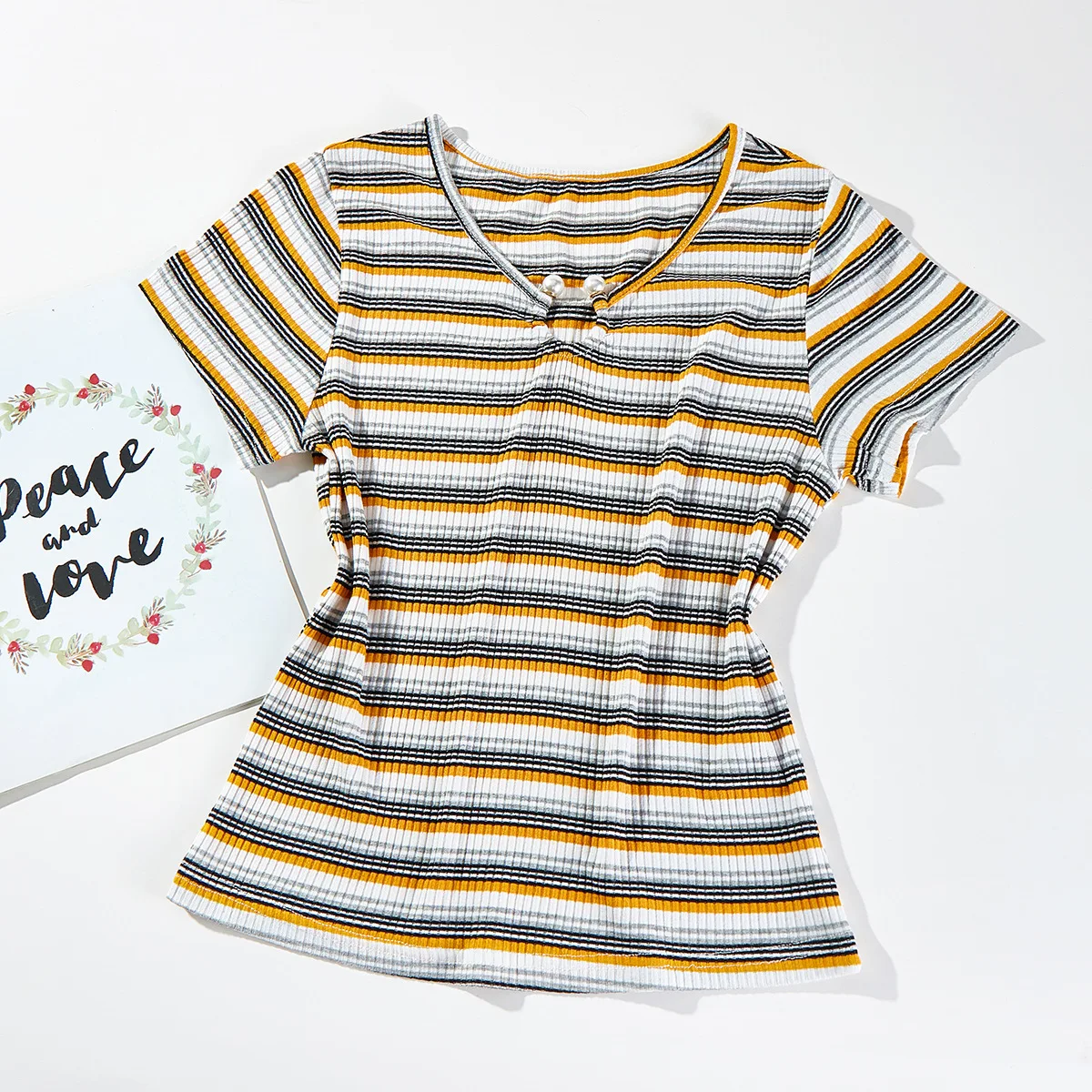 
custome made 100% cotton hight quality t-shirt wholesale knitting shirt blouse 