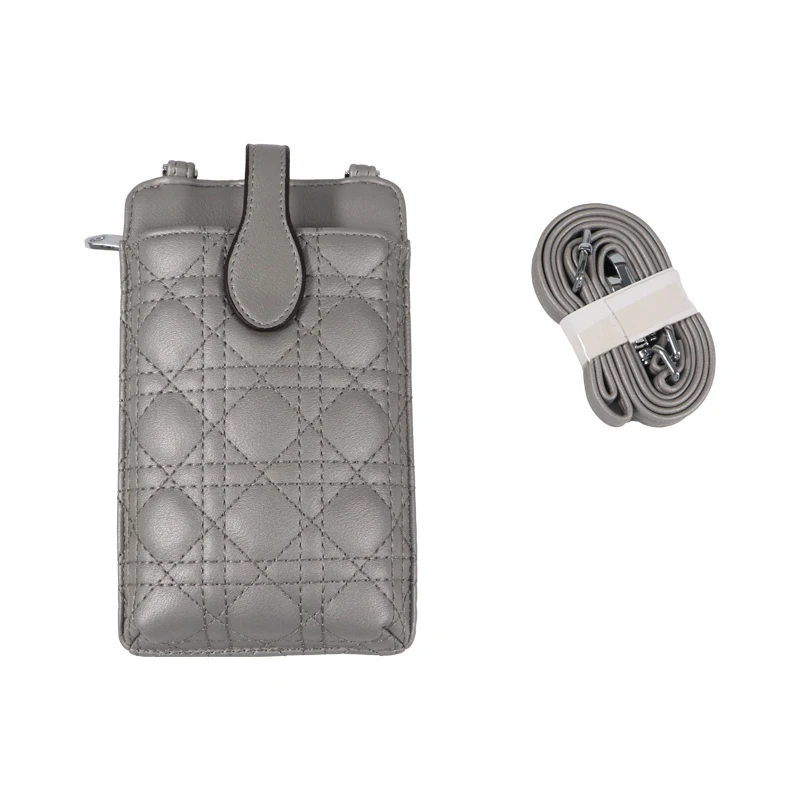 Best Sellers Long Pu Leather Card Wallet Factory Wholesale Women Strap Lady Mobile Cell Phone Bag