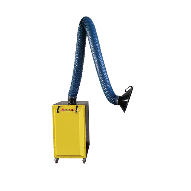 
mobile portable welding fume extractor soot purifier dust collector 