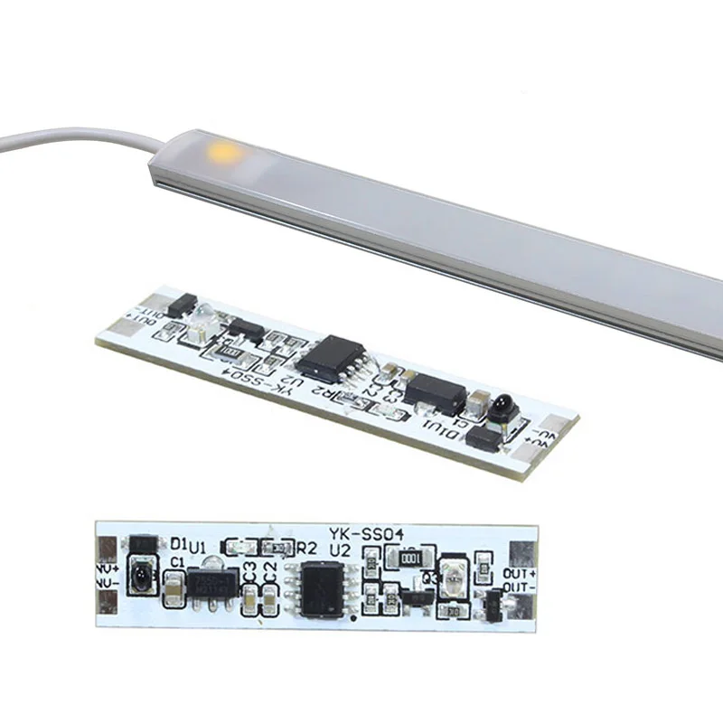 Mini PCB Led Strip Light Controller No need Touch Hand Wave Led Proximity Sensor Led Strip Sensor Switch