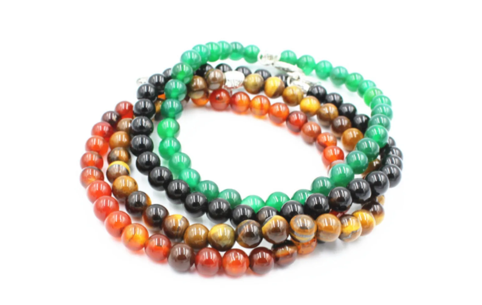 2024 Customizable 33pcs 6mm Agate Natural Stone Tasbih Jewelry-6mm Elastic String Bracelets Muslim Islamic Rosary Prayer Beads
