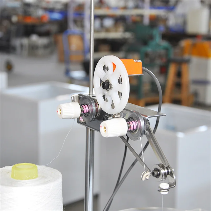 Top quality Electronic automatic sewing thread motor thread winder hank to cone winding machine