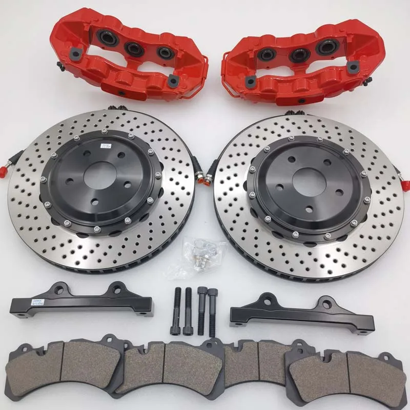 performance car brake system JKGT6 370*34 big friction surface disc fit for benz GLS X166
