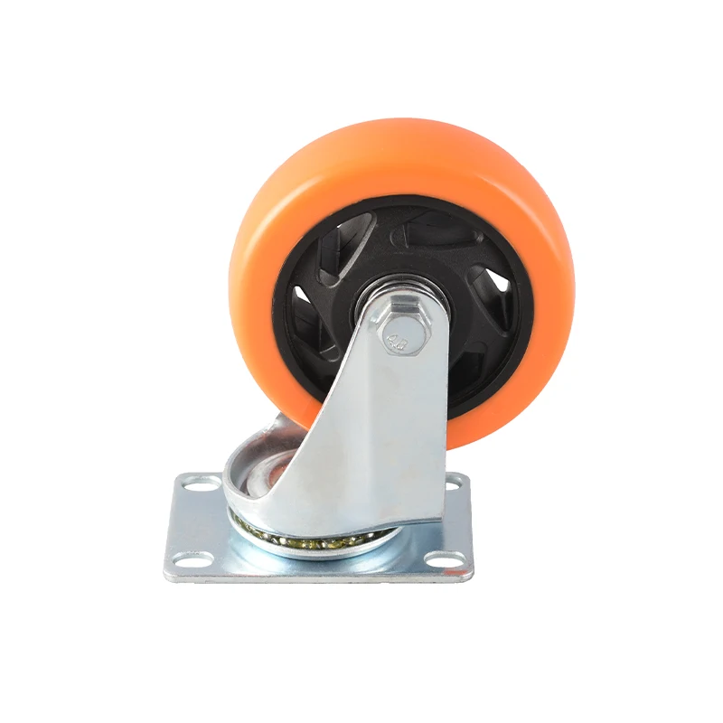 M16 75-125 kg swivel Pu/fixed industrial wheel