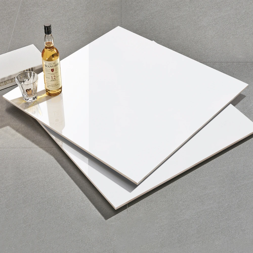 Goodone Modern High Quality 60x60 Glossy White Large Porcelain Super White Floor Tile