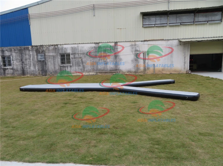 Drop stitch inflatable jetski boat dock Y pontoon platform inflatable water floating dock