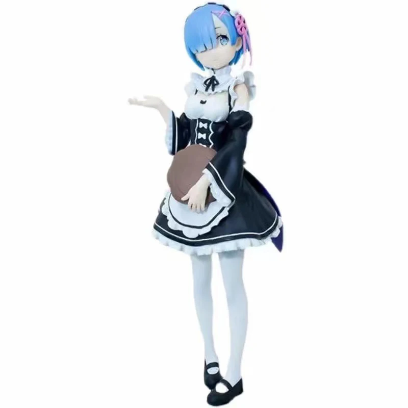 2022 best selling 20cm Anime plastic pvc Rem cartoon character action hot toys figure with great price