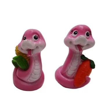 Wholesale Vivid Animal Decor Sculpture Figurine Resin Snake Awful Home Decoration Statue For Sale
