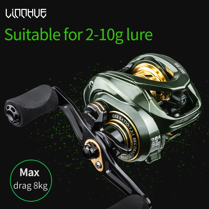 Full Metal Fishing Wheel Salt Water 5+1bb 5.2:1 Gear Ratio Freshwater Saltwater Carp Fishing Spinning Reel Fishing Reel