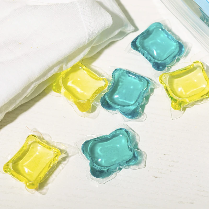 OEM/ODM Wholesale Private Label Fragrance Effective Decontamination Beads Gel  Capsules Laundry Detergent Pods