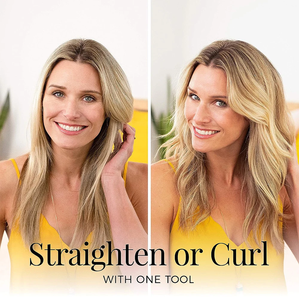 MCH PTC Fast Heating  Professional Wholesale  Hair Straightener  Plancha De Cabello 2 in1 Salon hair straightener curler