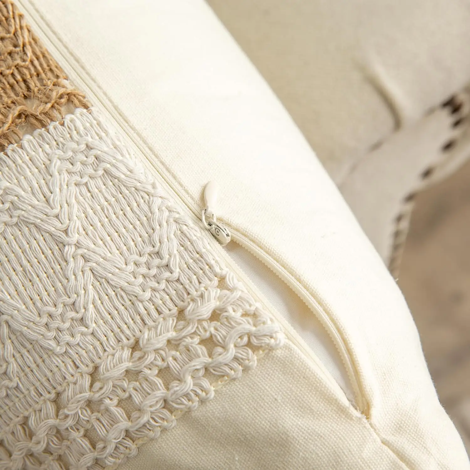 Boho Pillow Covers Cotton and linen tassel pillow set bohemian style living room sofa cushions Luxury  Pillow Case