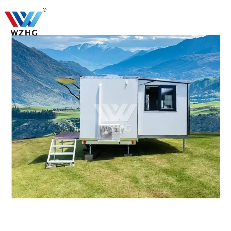 Prefabricated Office Kit Prefab 4 Bedrooms Container Houses Luxury Products Made in China 40 Feet Modern One ~ Four Bedrooms WZH