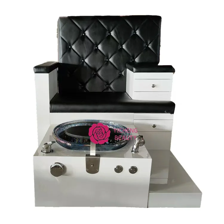 Yicheng Beauty Modern Design Salon Massage Table Pedicure Foot Spa Chair Luxury Manicure Pedicure Chair salon Furniture for Sale