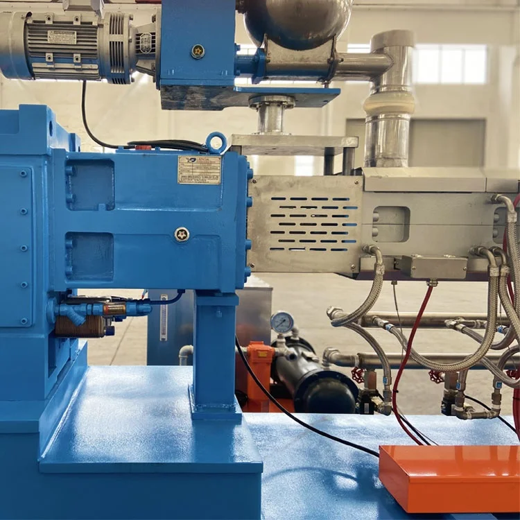 Двойной одновинтовой пластиковый экструдер, производственная машина для пластиковых гранул, пищевой маточный концентрат