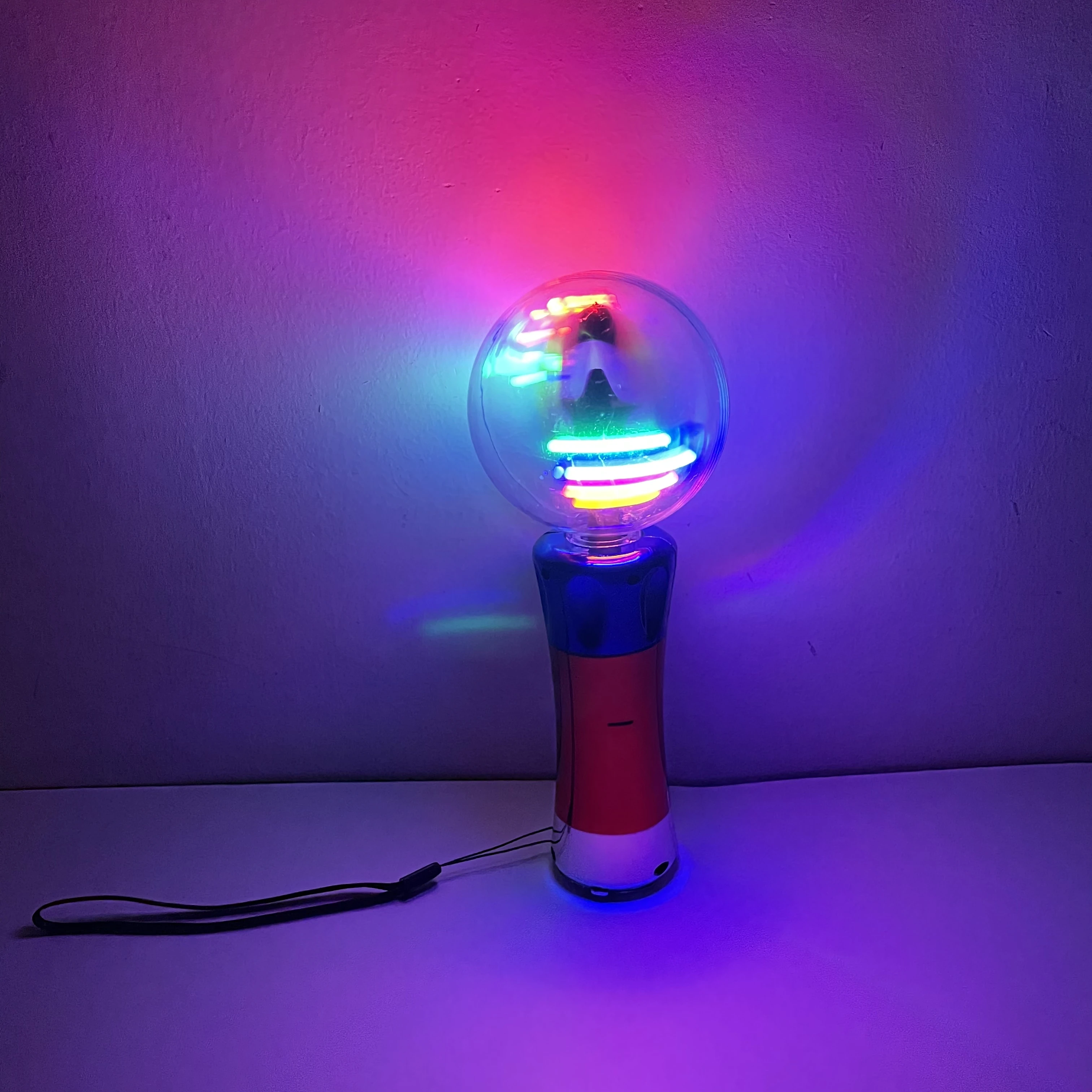 Party Decoration Led Light Up Magic Wand Festival Flashing Spinning Magic Wand