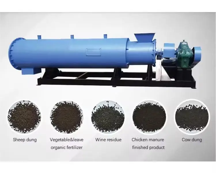 XDEM Tooth Stirring Granulator High Granulating Rate New Type Stirring Teeth Organic Fertilizer Granulator