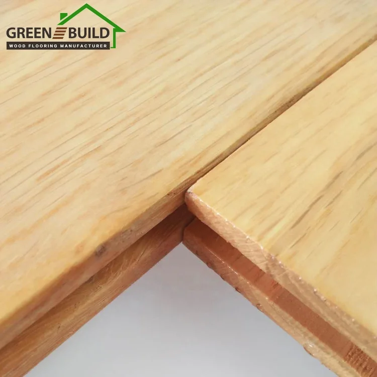 Professional Manufacturer Eco Friendly Natural Oak Solid Wood Flooring