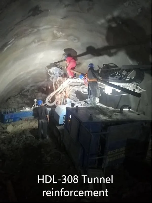 HDL-308 Shed guiding hole Top drifter low maintenance cost borehole drilling rig equipment