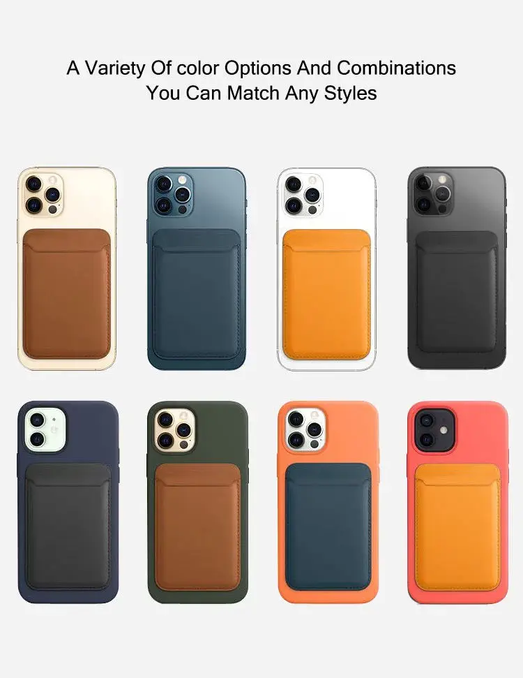 Wholesale Premium magnet Leather Wallet  for iPhone 14 13 pro max Mobile Phone Card Holder Magnetic Wallet