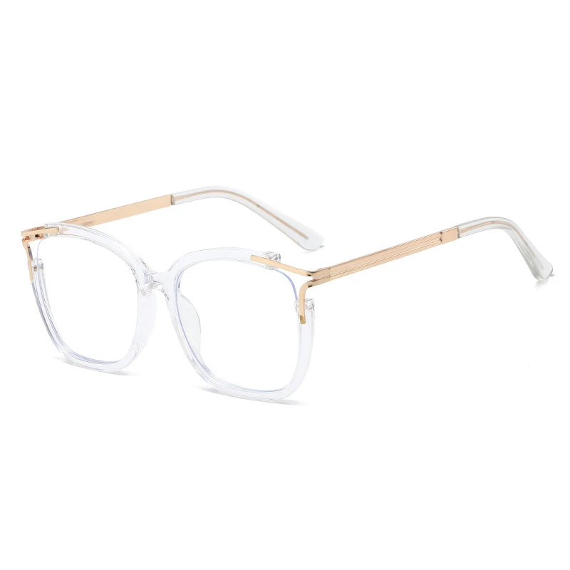 Latest Female TR90 Eyewear Frame Anti Blue Light Lens Optical Glasses Vintage Cat Eye Glasses Frames
