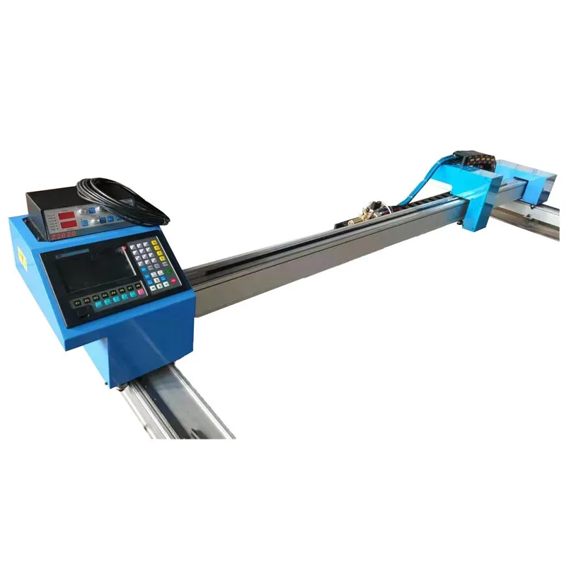The advantages of portable gantry CNC cutting machine: double-sided drive cutting is more efficient and stable with plasma flame