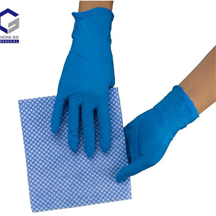 Nitrile Glovees Powder Free Navy Blue 100 Pcs Box Disposable Glovees Disposable Nitrile Gloves