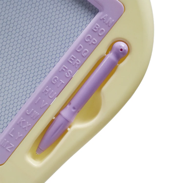 2024 Funny Learning Drawing Toys 2 Stamp Plastic Erasable Portable Magnetic Writing Board For Baby Kids
