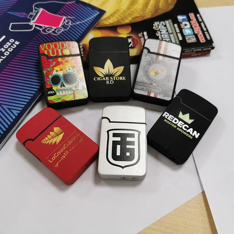  ZENGAZ рекламная Зажигалка для сигарет сигар курение зажигалка с индивидуальным логотипом сублимационные