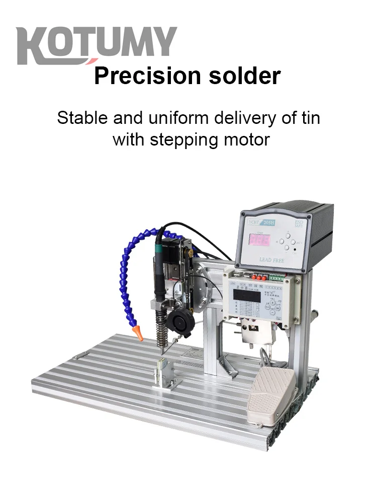 220V/110V Semi Automatic LED Strip Soldering Station Auto USB Wire Connector Soldering Data Cable Machine