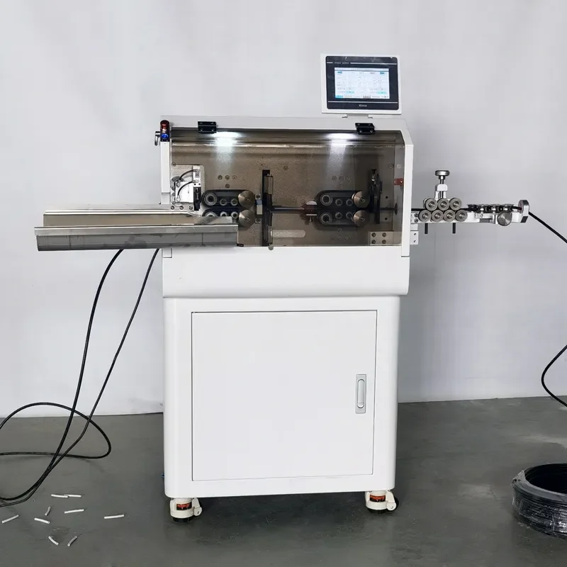 Automatic Computer Cable Cutting And Wire Stripping Machine