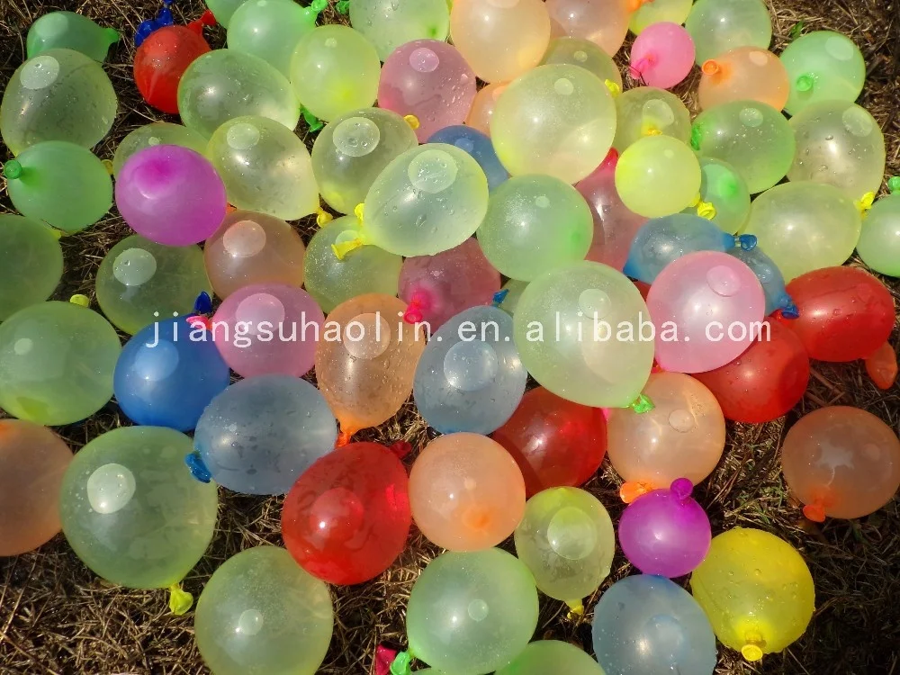 111pcs/pack interactive summer toys bomb games toy party magic water balls easy quick fill bomb water balloons