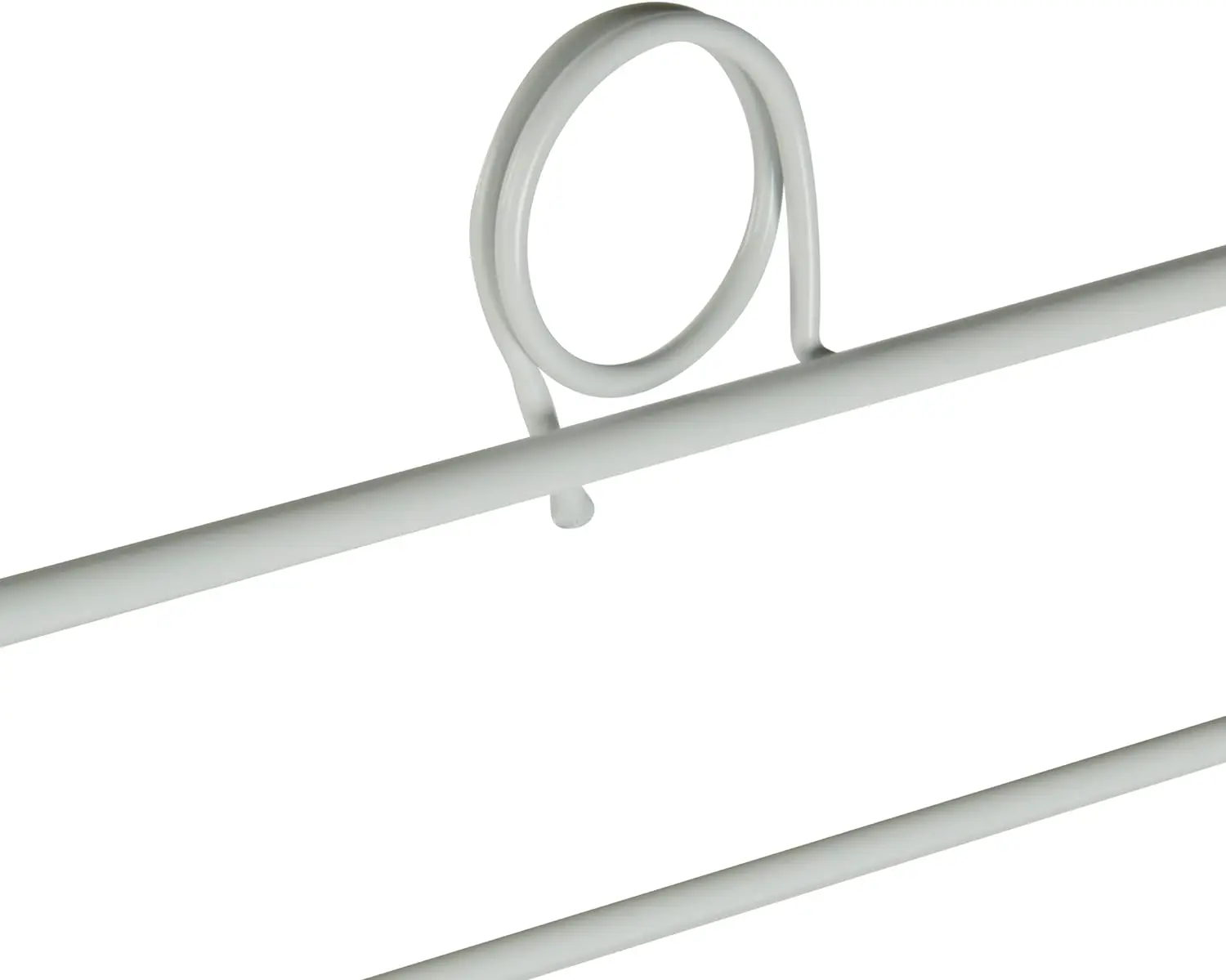 Customized Floor Standing White Metal Wire Wall Paper Rack, Sample Paper Stand for Grocery Stores