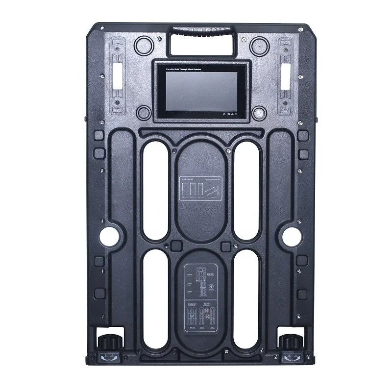 Waterproof Portable and foldable  Gate Door Frame Portable Metal Detector Walk Through Metal Detector for casual inspection