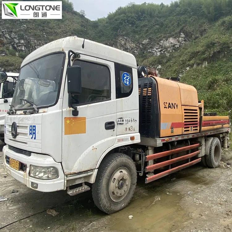 New Type Country V City Concrete Pumping Highly Efficient 37m 34 Meter Concrete Boom Pump Truck