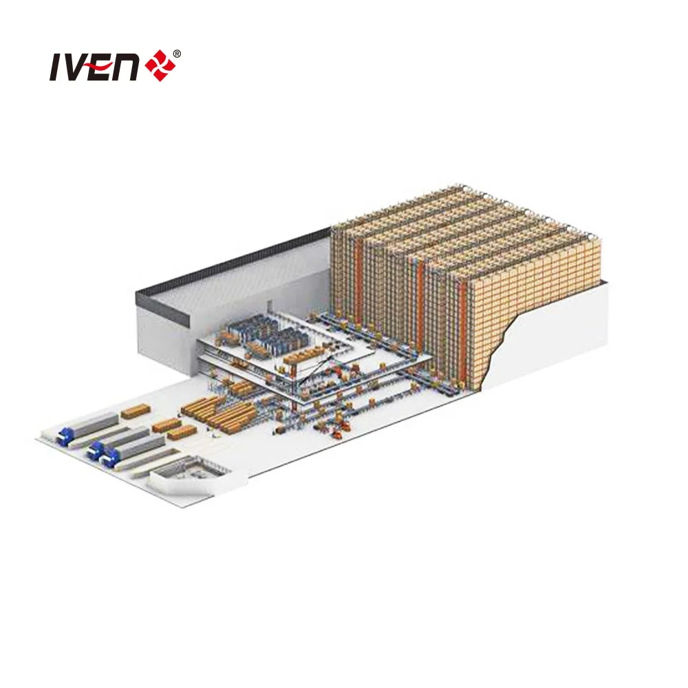 Wide Applications Automated Automatic Automation Racking System Warehouse Shelving Storage Equipment